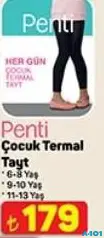 PENTİ ÇOCUK TERMAL TAYT fiyat ve kampanya bilgisi